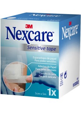 CEROTTO SU ROCCHETTO NEXCARE SENSITIVE TAPE 5X500CM