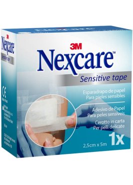 CEROTTO SU ROCCHETTO NEXCARE TRASPARENT TAPE 2,5X500CM CON DISPENSER
