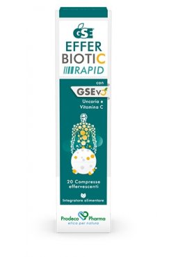 GSE EFFERBIOTIC RAPID 20 COMPRESSE