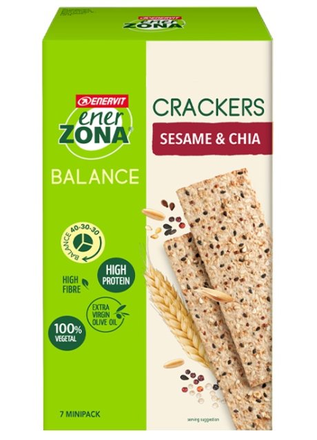 ENERZONA CRACKERS SESAME & CHIA 25 G