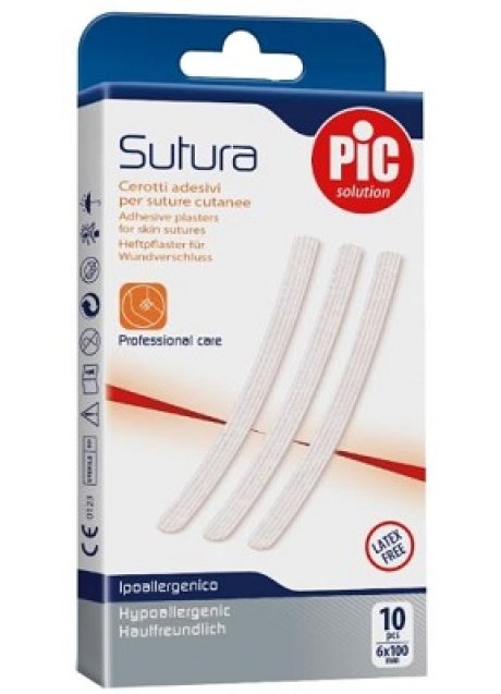 CEROTTO PER SUTURA PIC SOLUTION 6 X 100 MM 10 PEZZI