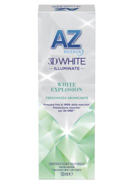AZ DENTIFRICIO 3D WHITE ILLUMINANTE WHITE EXPL 50 ML
