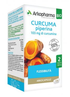 ARKOCPS CURCUMA + PIPERINA 130 CAPSULE