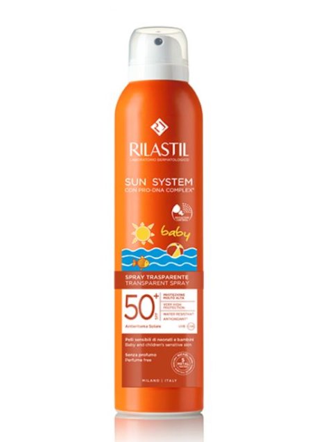 RILASTIL SUN SYSTEM BABY TRANSPARENT SPRAY SPF50+ 200 ML