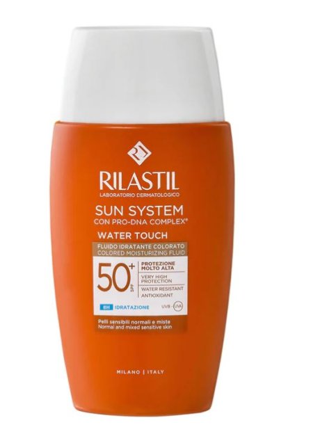 RILASTIL SUN SYSTEM WATER TOUCH COLOR FLUIDO SPF50+ 50 ML