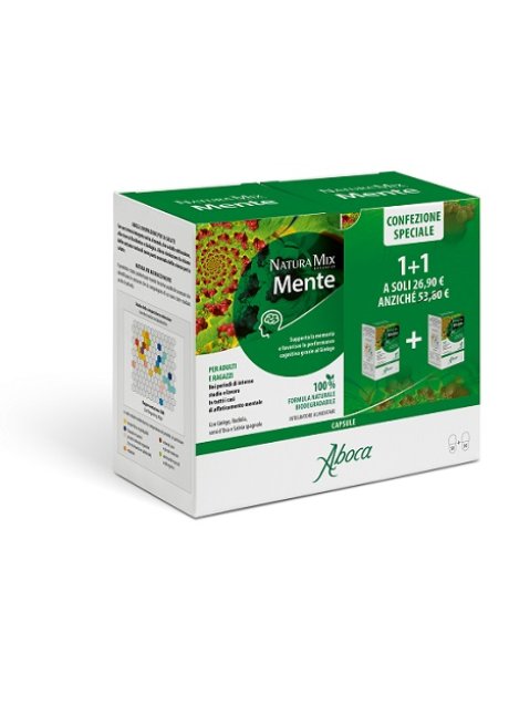 NATURA MIX ADVANCED MENTE CONFEZIONE SPECIALE 50 CAPSULE + 50 CAPSULE