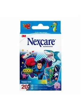 CEROTTO NEXCARE HAPPY KIDS COOL BAMBINI 20 PEZZI