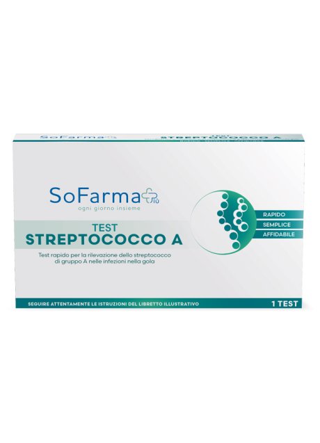 TEST RAPIDO STREPTOCOCCO A SOFARMAPIU'