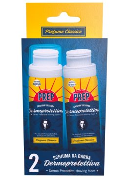 PREP SCHIUMA BARBA CLASSICA 2 PEZZI DA 50 ML