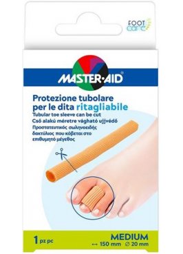 PROTEZIONE TUBOLARE MASTER-AID FOOTCARE RITAGLIABILE 15 CM 20 MM MEDIUM C7