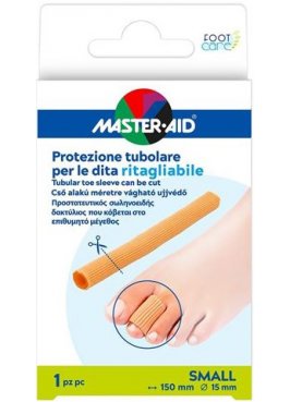 PROTEZIONE TUBOLARE MASTER-AID FOOTCARE RITAGLIABILE 15 CM 15 MM SMALL C6