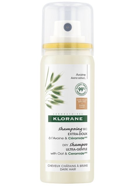 KLORANE SHAMPOO SECCO EXTRA DELICATO AVENA&CERAMIDE CAPELLISCURI 50 ML