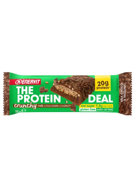 ENERVIT PROTEIN DEAL MILK CHOCO & HAZELNUT 55 G