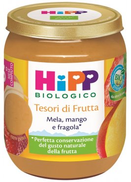HIPP TESORI FRUTTA MELA MANGO FRAGOLA 160 G