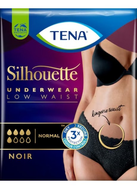 TENA SILHOUETTE NOIR L 9 PEZZI