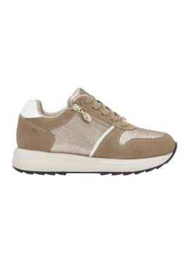 BEVERLY ZIP SEQUINS+SUEDE STIVALE WOMAN GOLD 37