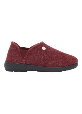 CLOTY RECYCLED FELT PANTOFOLA WOMAN BORDEAUX 37