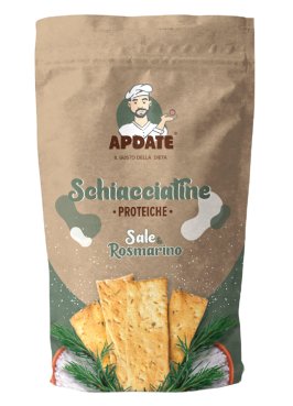 SCHIACCIATINE PROTEICHE SALE ROSMARINO 150 G