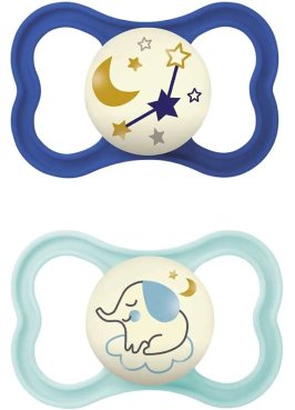 MAM AIR NIGHT SUCCHIETTO 16+ MESI SILICONE DOPPIO MASCHIO