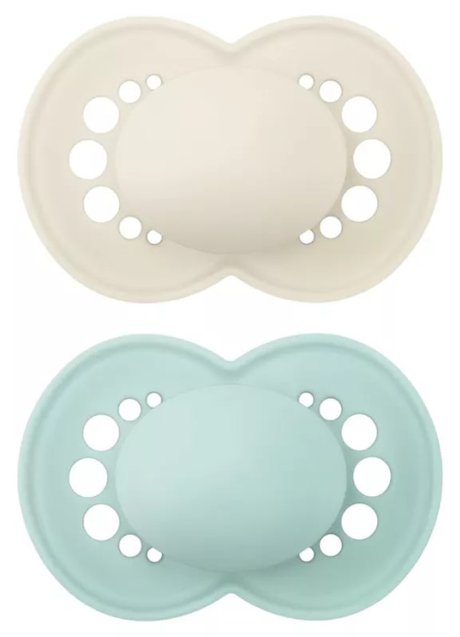 MAM ORIGINAL 6+ SILICONE CONFEZIONE DOPPIA NEUTRO