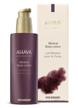 AHAVA VIVID BURGUNDY MINERAL BODY LOTION 250 ML