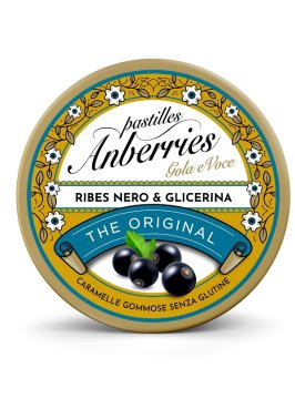 ANBERRIES CLASSICHE RIBES NERO GLICERINA 50 G