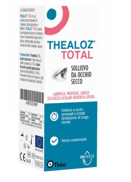 GOCCE OCULARI THEALOZ TOTAL 10 ML