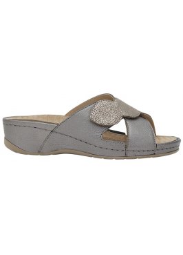 NIVES CROSS TUMBL LAM SYNTHETIC+PR SUEDE W TAUPE 37