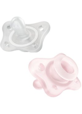 CHICCO GOMMOTTO MINI ROSA 0-2M 2 PEZZI