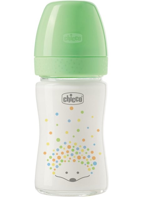 CHICCO BIBERON PERFECT GLASS UNISEX SILICONE DA 150 ML