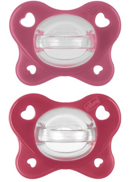 CHICCO DUAL SOFT SUCCHIETTO ROSA 16-36 MESI 2 PEZZI