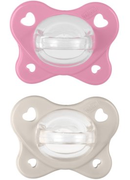 CHICCO DUAL SOFT SUCCHIETTO ROSA 6-16 MESI 2 PEZZI