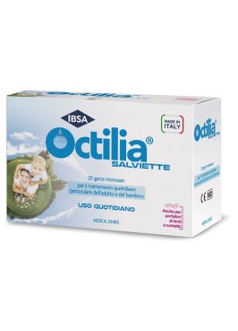 OCTILIA SALVIETTE PERIOCULARI 20 GARZE IN VISCOSA NON STERILI