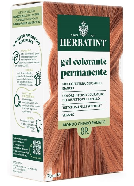 HERBATINT 8R BIONDO CHIARO RAMATO 170 ML