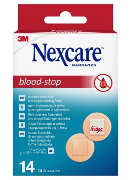 TAMPONE NASALE NEXCARE BLOOD STOP SPOTS 22MM 14 PEZZI