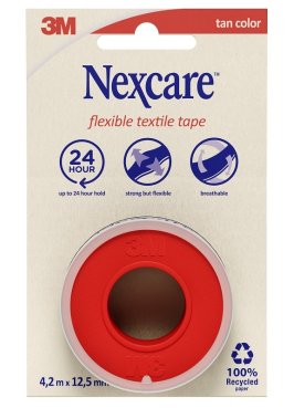 CEROTTO NEXCARE FLEXIBLE TEXTILE TAPE M 4,2X12,5 MM