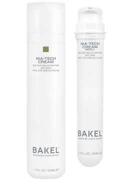 BAKEL NIA TECH CREAM DRY SKIN CASE & REFILL 50 ML BAKEL NIA TECH CREAM DRY SKIN CASE & REFILL 50 ML