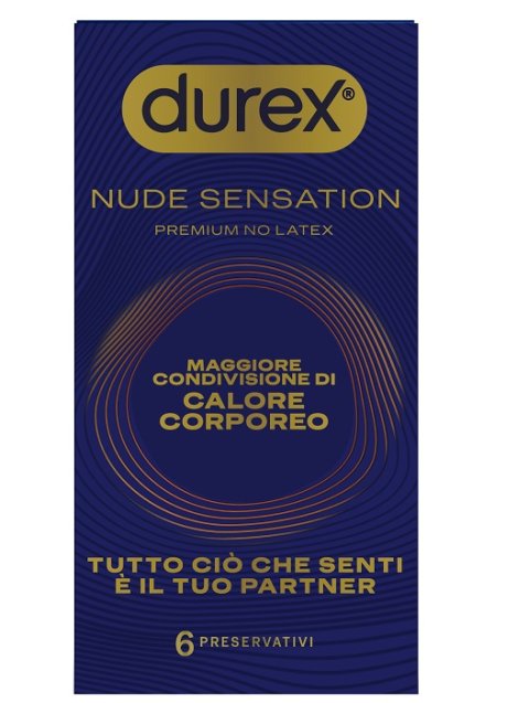 PRESERVATIVO DUREX NUDE SENSATION 6 PEZZI