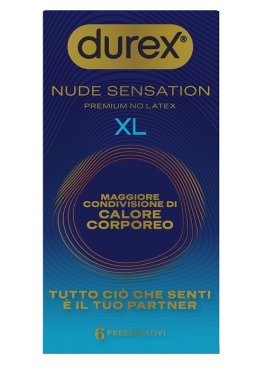 PRESERVATIVO DUREX NUDE SENSATION XL 6 PEZZI