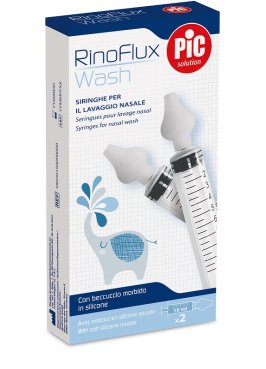 RINOFLUX WASH SIRINGHE LAVAGGIO NASALE 2 PEZZI