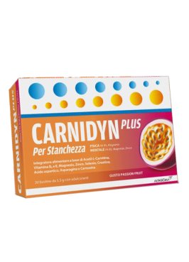 CARNIDYN PLUS 20 BUSTINE DA 5,3 G GUSTO PASSION FRUIT