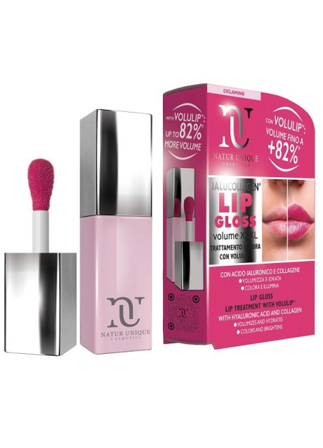 NATUR UNIQUE IALUCOLLAGEN LIP GLOSS VOLUME XXXL CICLAMINO