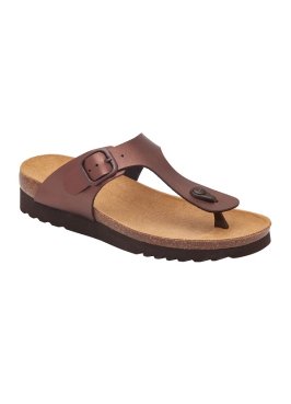 CALZATURA BOA VISTA LAMINATED SYNTHETIC BIS W DK BROWN 36