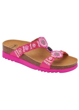 CALZATURA NEW BOGOTA' WEDGE SATIN+BEADS W LILAC 39