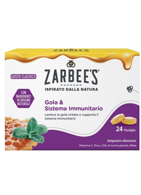 ZARBEE'S GOLA & SISTEMA IMMUNITARIO 24 PASTIGLIE ZARBEE'S GOLA & SISTEMA IMMUNITARIO 24 PASTIGLIE