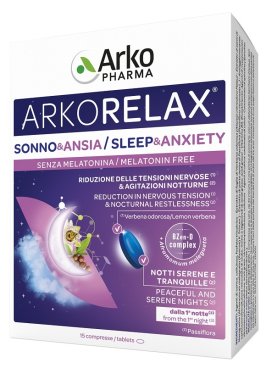 ARKORELAX SONNO&ANSIA 15 COMPRESSE ARKORELAX SONNO&ANSIA 15 COMPRESSE