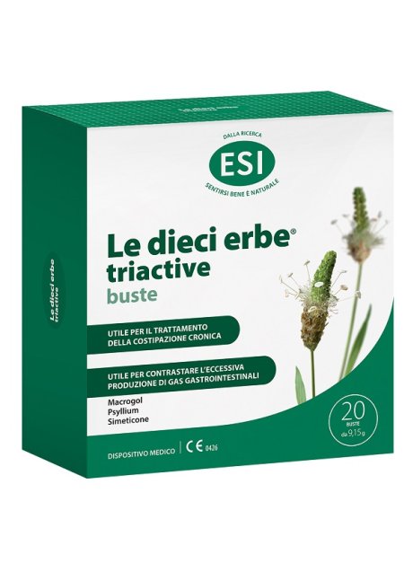 ESI LE DIECI ERBE TRIACTIVE 20 BUSTINE