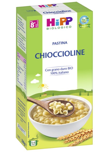 HIPP BIO PASTINA CHIOCCIOLINE 320 G