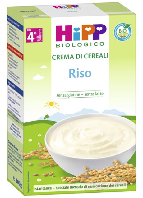 HIPP BIO CREMA CEREALI RISO 200 G