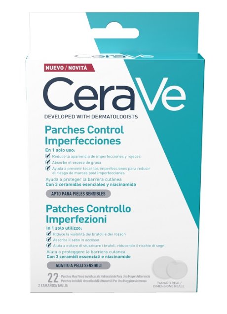 CERAVE PATCHES CONTROLLO IMPERFEZIONI 22 PEZZI